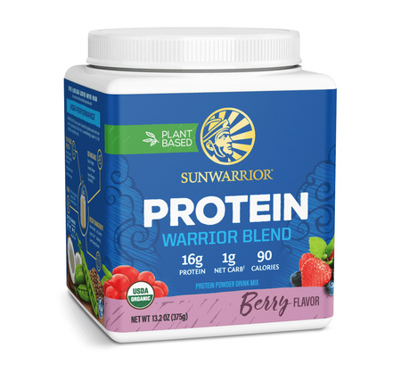Sunwarrior WARRIOR BLEND Jagodowy (15 porcji / 375g)
